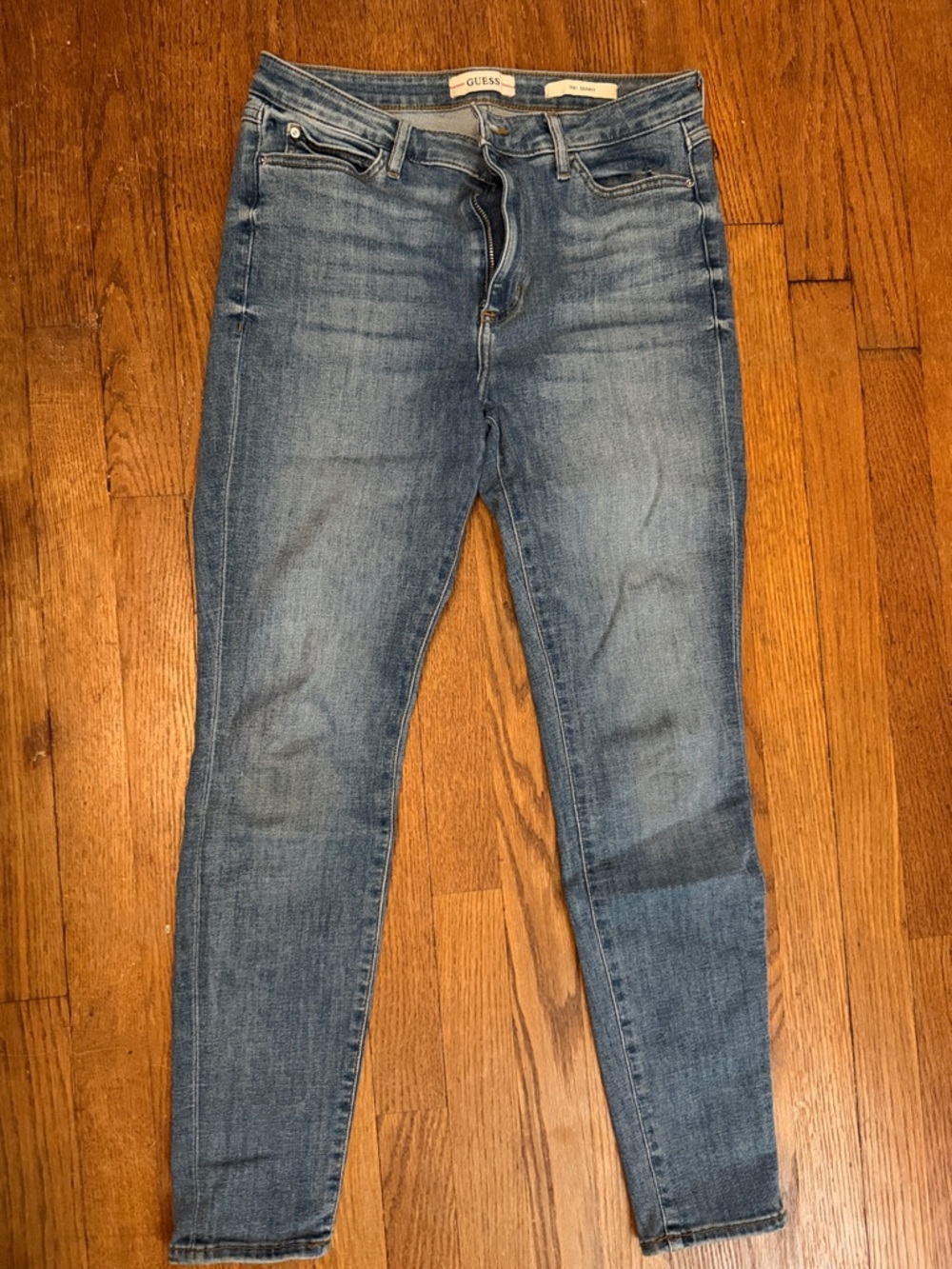 GUESS Light Blue Slim Ankle Jeans